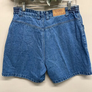 Vintage Gitano Ultra High Waist Denim Jean Mom Shorts 12